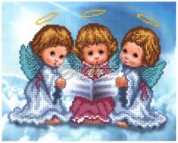 Схема для частичной вышивки бисером