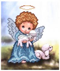 Схема для частичной вышивки бисером