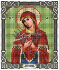 Схема для частичной вышивки бисером "Умягчение злых сердец"