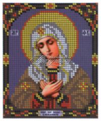 Схема для частичной вышивки бисером "Умиление"