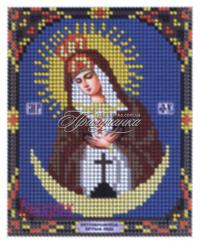 Схема для частичной вышивки бисером "Остробрамская"