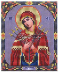 Схема для частичной вышивки бисером "Умягчение злых сердец"