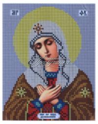 Схема для частичной вышивки бисером "Умиление"