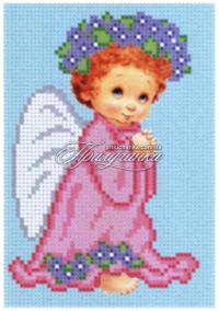 Схема для частичной вышивки бисером